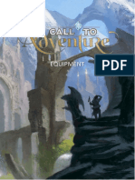 Call To Adventure - Equipment