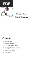 Chapter Four Atomic Structure