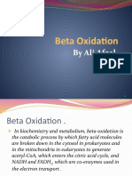 Beta Oxidation by Ali Afzal
