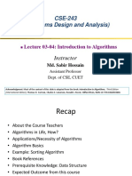 L03-04 - 08.02.2021&10.02.2021 - Introduction To Analysis of Algorithm