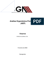 Análise Ergonômica Preliminar (AEP) : Empresa