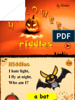 Halloween Riddles PPT Fun Activities Games Games Reading Comprehension e 59628