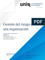 Actividad 2 - Gestión Del Riesgo en Una Organización