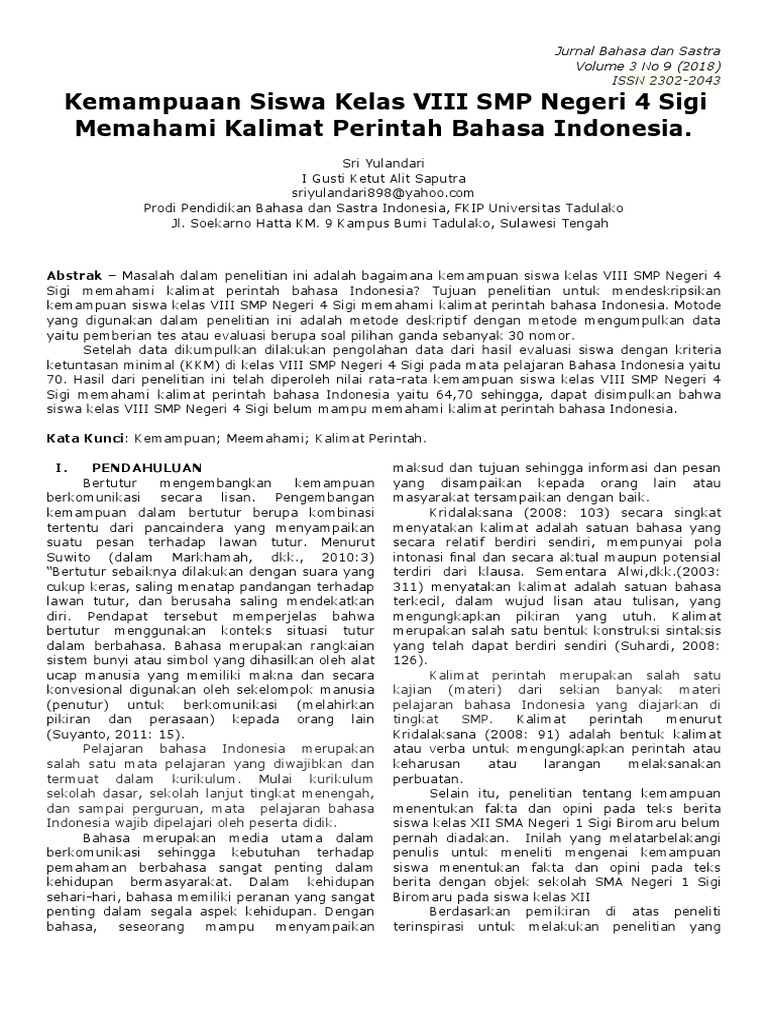 1 PB | PDF | Karier & Perkembangan | Seni & Disiplin Bahasa