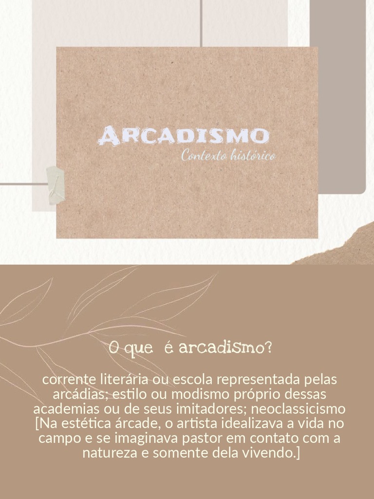 arcadismo-pdf