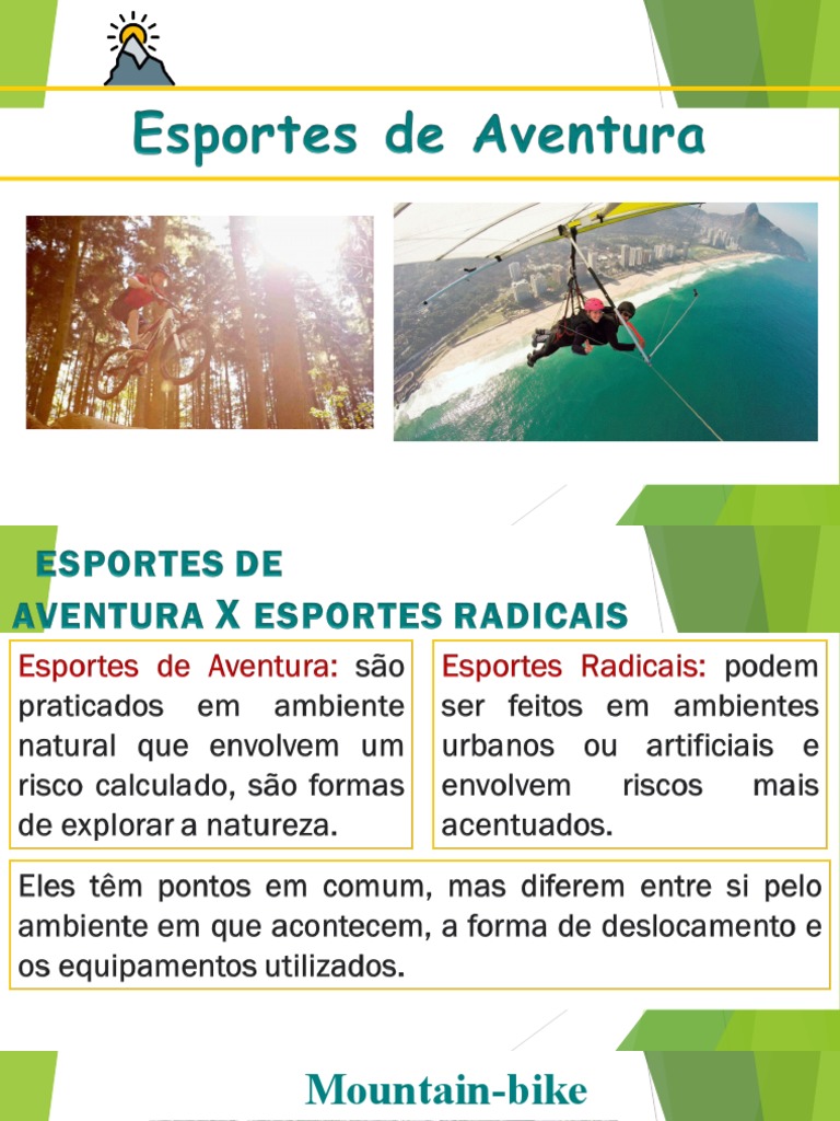 Esportes de Aventura e Ecoturismo | PDF | Ambiente natural | Voo