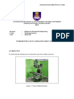 Milling Lab Sheet Mem160 - v1