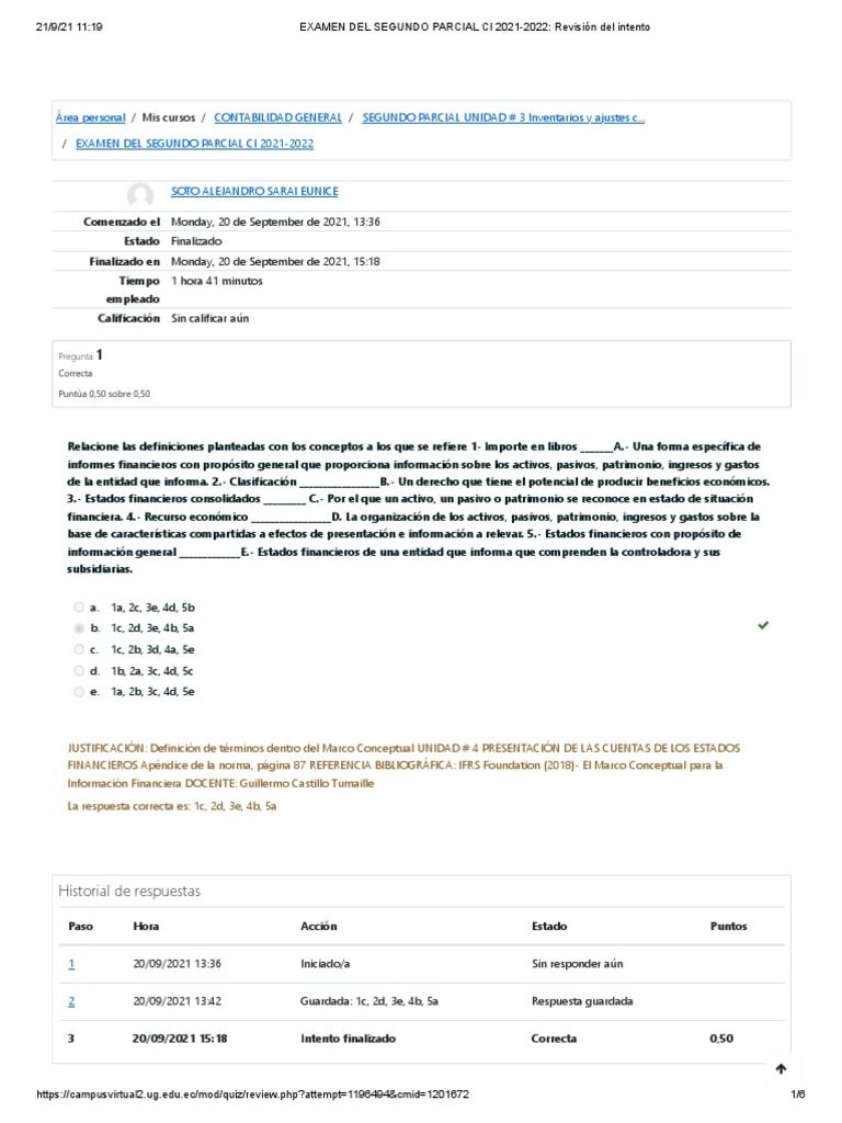 Mis Cursos | PDF | Contabilidad | Estado financiero