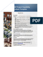 Project Feasibility Analysis Template