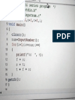 C program to print Fibonacci series