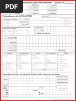 Loan Application Form - Revised