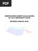 Orientaes Sobre HP e Excel