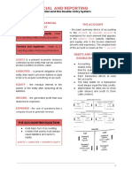 Chapter 2 - The Accounting Equation and The Double Entry System