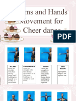 Cheer Dance Arm & Hand Moves for Jumps & Tumbling