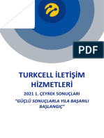 Turkcell - Press Release - 1Ç21 - TR