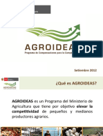 AGROIDEAS: Programa para elevar competitividad de productores agrarios