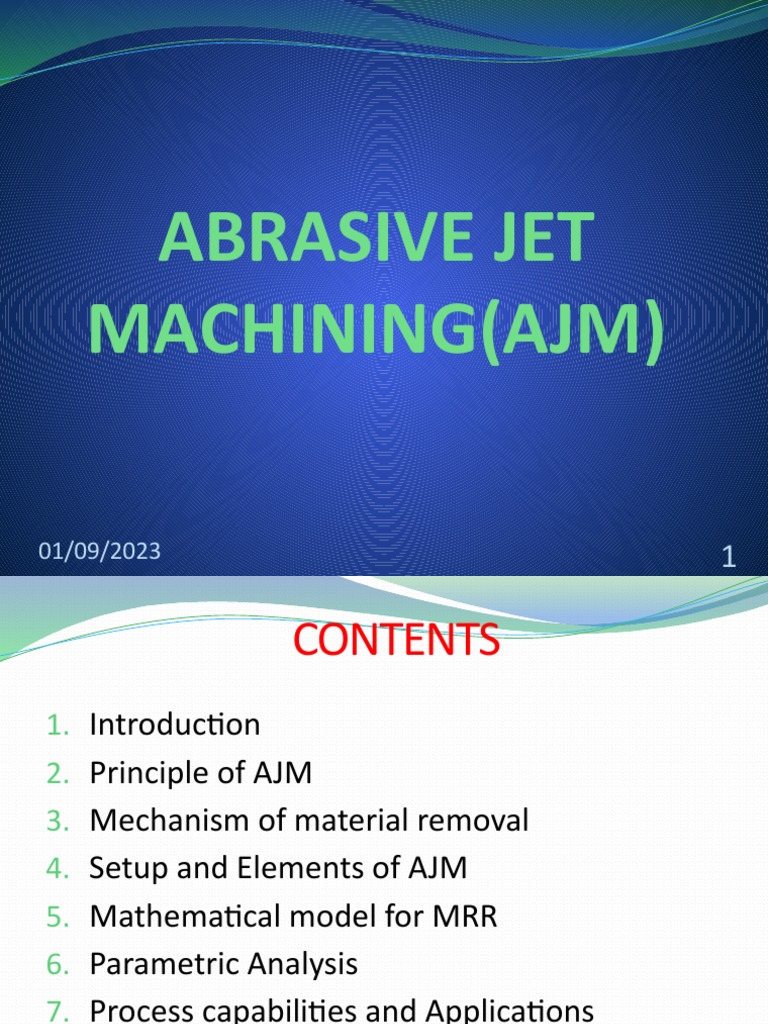  2 AbrasiveJetmachining PDF Nozzle Jet Engine