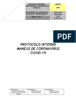 Protocolo Covid 19