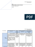 SOC315 r4 Multicultural Matrix and Analysis Worksheet