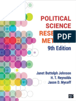 Political Science Research Methods (Etc.)