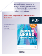 JBMA Aremillennialsmoresensitivetosustainableluxury JNK AMD 082019