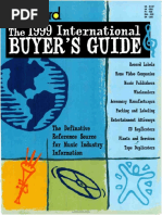 Billboard 1999 International Buyer's Guide