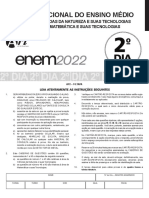 Exame Nacional Do Ensino Médio: Prova de Ciências Da Natureza E Suas Tecnologias Prova de Matemática E Suas Tecnologias