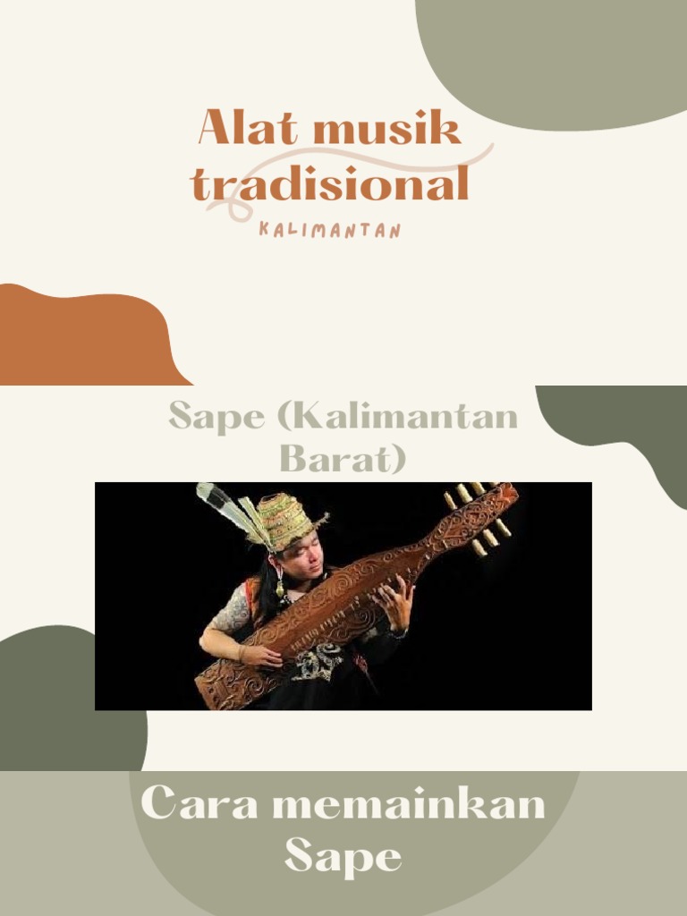 alat musik tradisional kalimantan selatan upacara adat