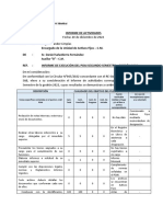 Informe de Actividades - Daniel Ch.