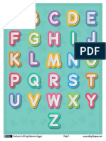 Alphabet Poster