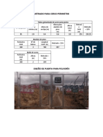 Metrado para Cerco Perimetro - Puerta