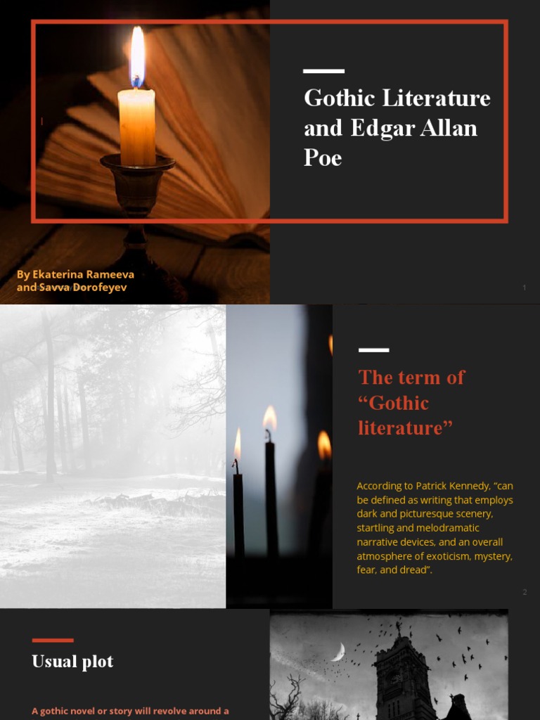 Edgar Allan Poe and Gothic Literature | PDF | Gothic Fiction