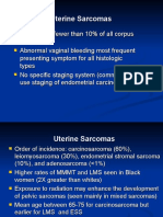 Uterine Sarcomas