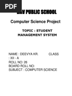 I.P. CLASS 12 CBSE PROJECT ON 