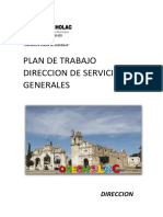 Plan de Trabajo Servicios Generales