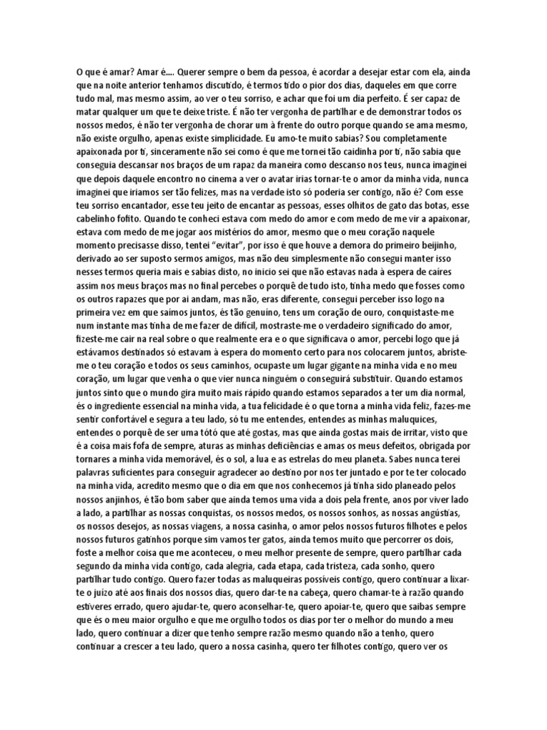 O Que é Amar Pdf Amor