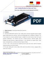 1000w Fiber Laser Cutting Machine For Sheet and Tube