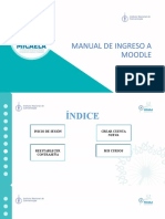 Manual de Usuario - Moodle