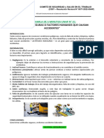 CH5M 21 - Actitudes Inseguras o Factores Humanos Que Causan Accidentes