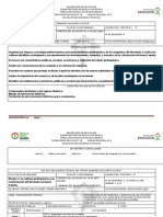 Planificacion 1er Trimestre - Historia 3 Grado