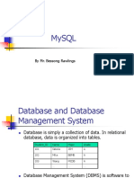 Intro To MySQL1 Database Creation