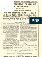 1933 Gold Confiscation Order