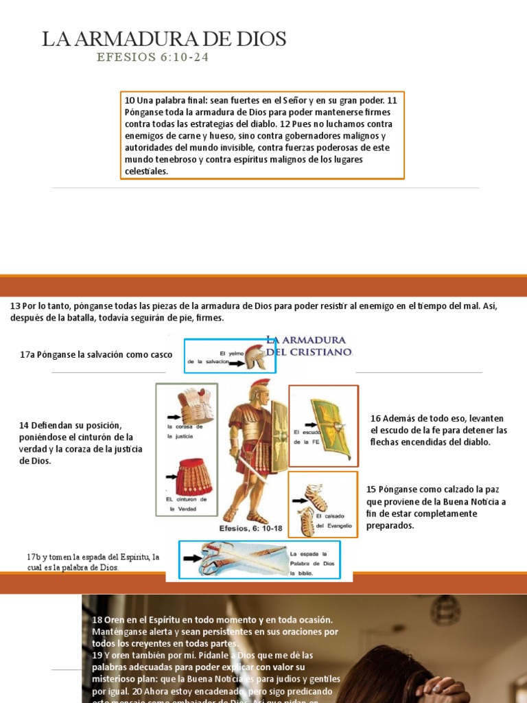 La Armadura de Dios | PDF | Salvación | Dios