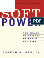 Book Soft Power The Means To Success in World Politics (Joseph S. Nye JR.)