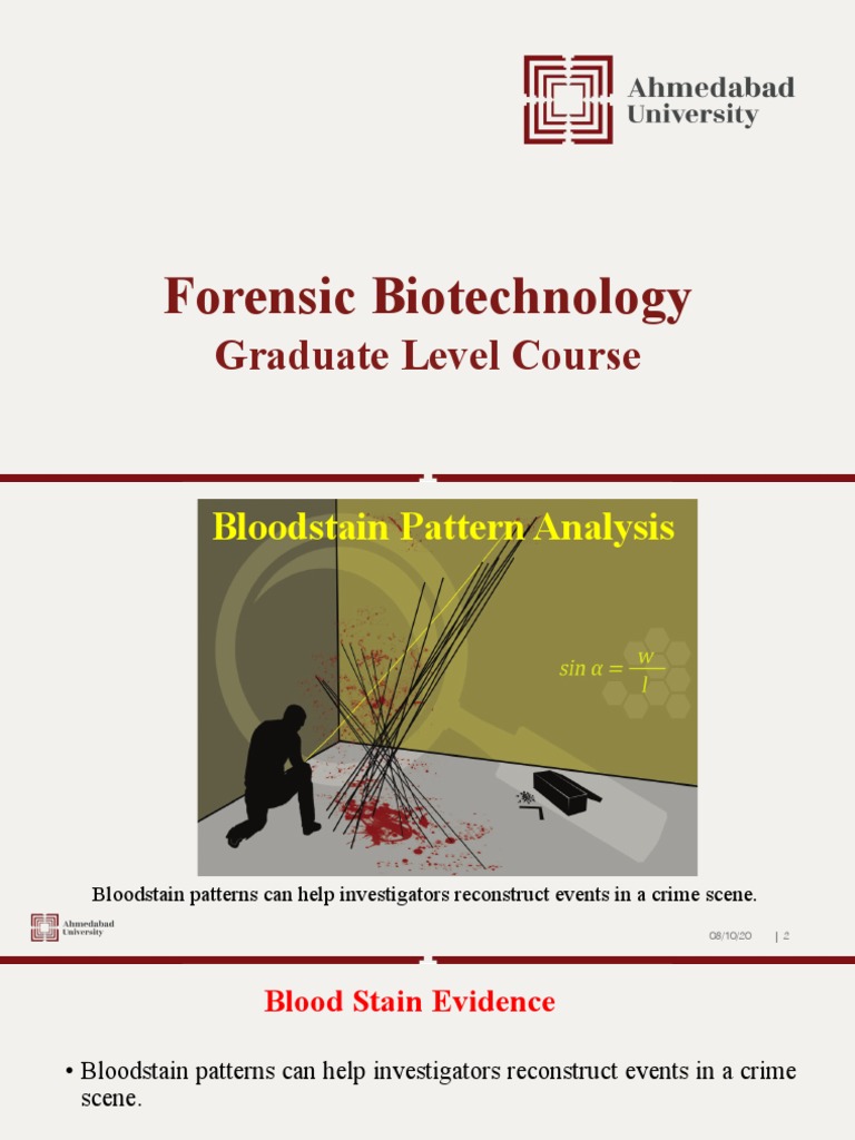 Blood Pattern Analysis | PDF | Drop (Liquid) | Blood
