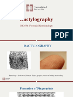 Dactylography Graphology