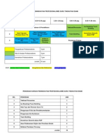 Jadual Kursus Peningkatan Profesionalisme Guru TKT 6