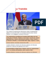 COP 27 - La Traición