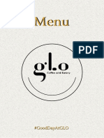 - Menu GLO Coffee & Eatery -