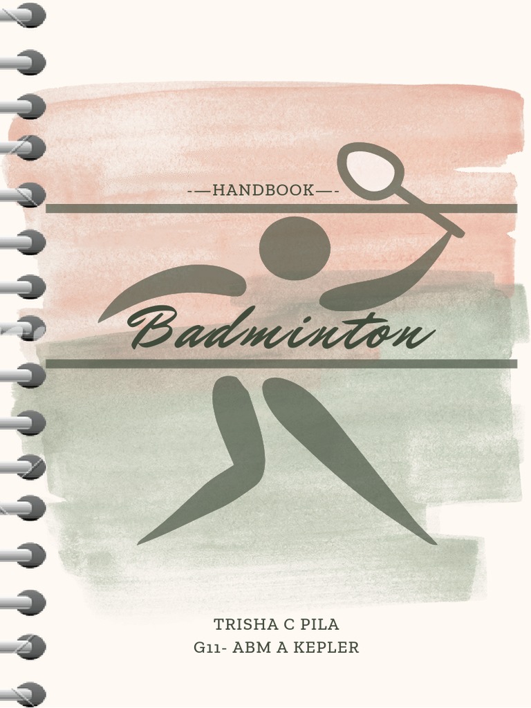Badminton HANDBOOK PDF